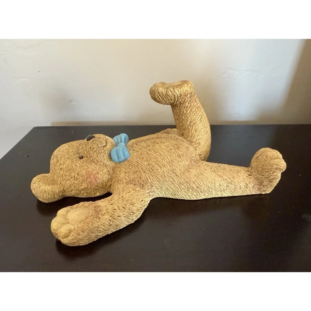 Vintage‎ Home Interiors Kids Resin Bear Towel Hanger